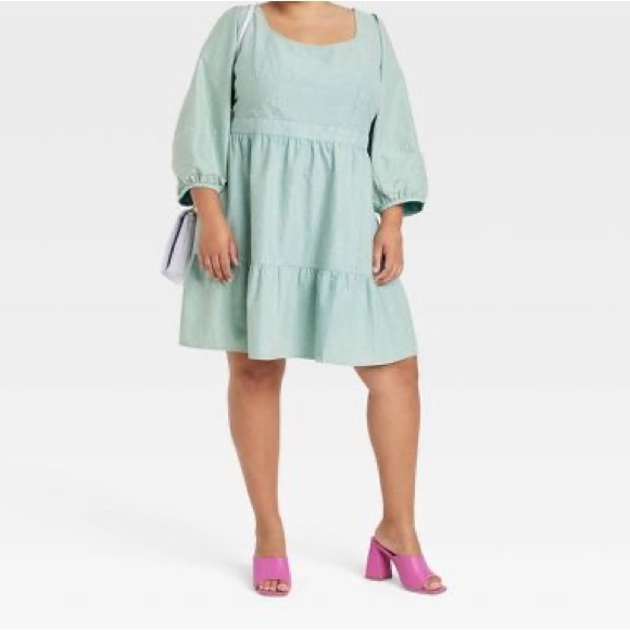 NEW PLUS SIZE Ava And Viv Dress - Picture 3 of 3